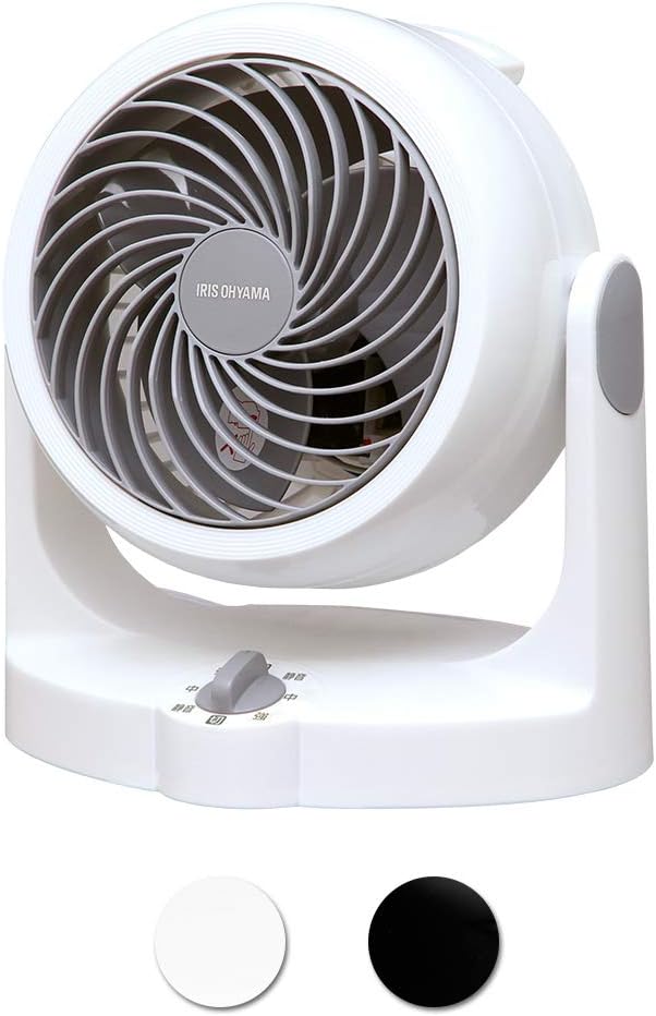 
アイリスオーヤマ サーキュレーター 扇風機 静音 首振り固定 8畳 パワフル送風 ホワイト PCF-HD15N-W